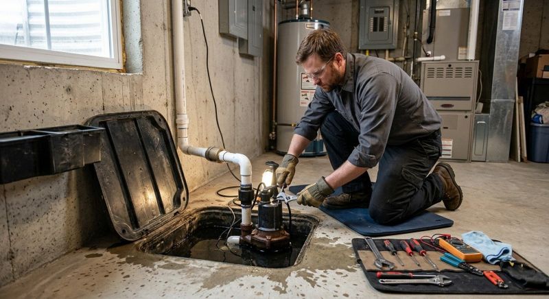 Basement Sump Pump Service in Framingham, MA